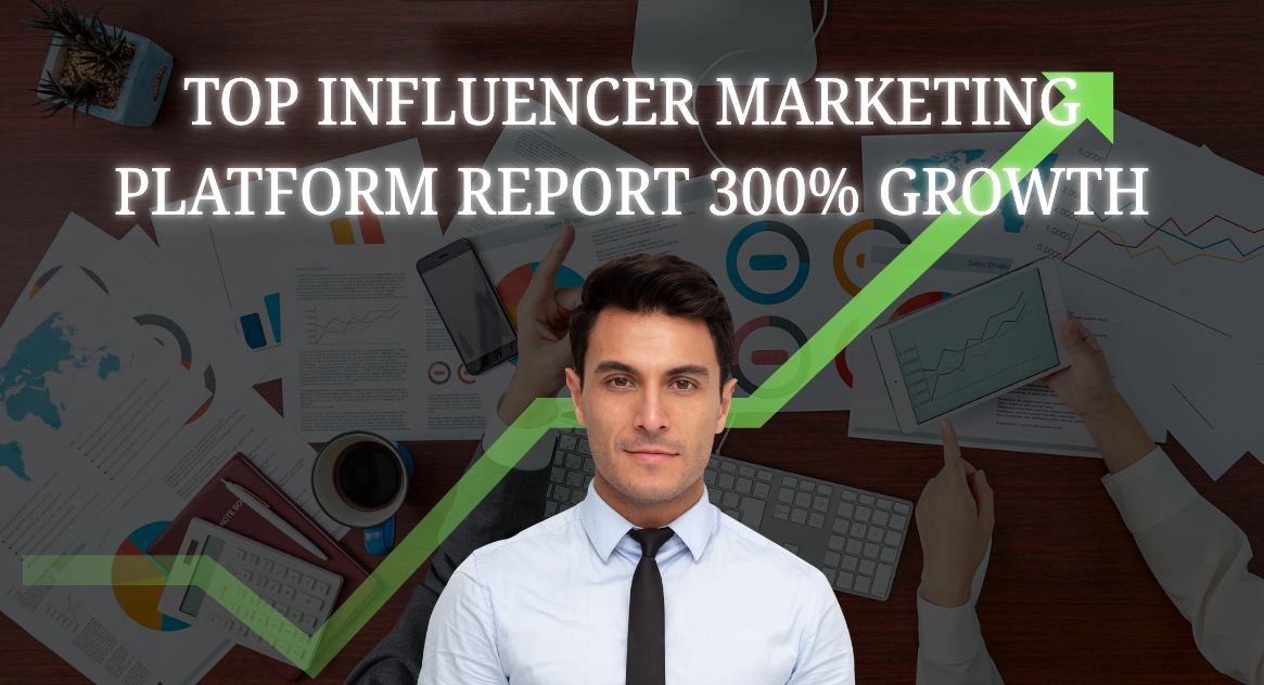 Top Influencer Marketing Platform Reports 300% Growth